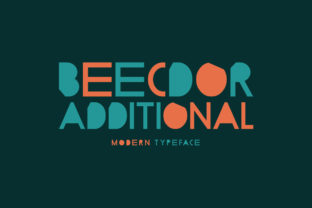 Beecdor Additional: A Modern Display Font for Creative Projects