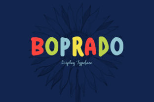 Boprado: A Playful Display Font for Digital Design