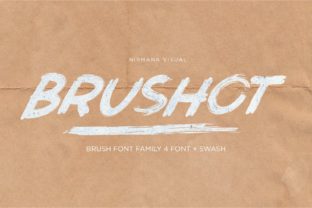 Brushot Family: A Font That Elevates Your Brand's Visual Story