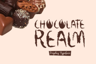 Chocolate Realm: A Modern Display Font for Digital Branding