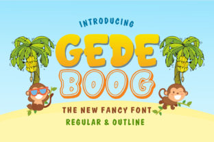 Gedeboog: A Playful Font for Creative Craft Projects