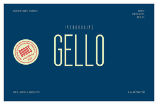 Gello: A Display Font That Elevates Digital Design