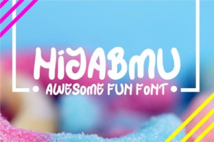 Hijabmu: A Display Font for Creative Crafters and Designers