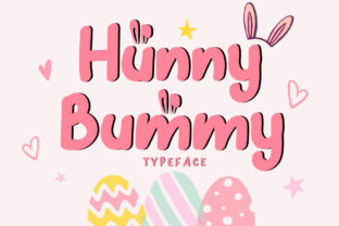 Hunny Bummy: A Sweet Display Font for Digital Creativity