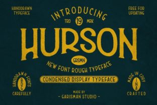 Hurson: A Handwritten Font for Impactful Digital Design