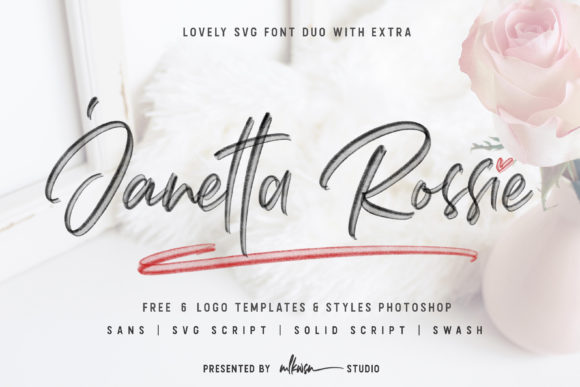 Janetta Rossie Duo for Handmade Creations