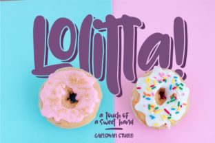 Lolitta: A Bold Display Font for Joyful Branding