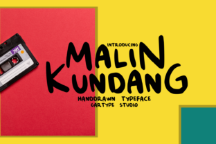 Malin Kundang: A Playful Typeface for Creative Branding