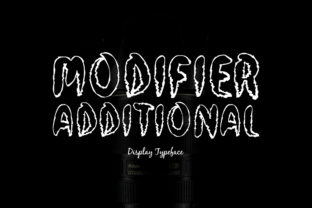Modifier Additional: A Brush Font for Bold Branding