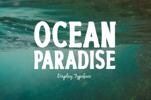Ocean Paradise Font for Handmade Creators