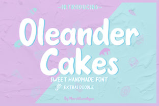 Oleander Cakes: A Font That Breathes Life Into Branding