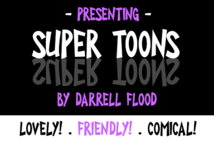 Super Toons Display Font for Web Design