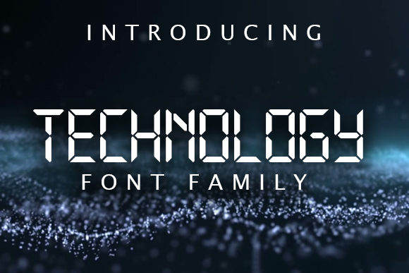Technology Family: A Modern Font for Editorial Design