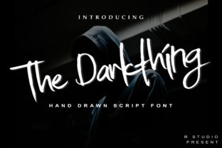 The Darkthing: A Hand-Drawn Font for Editorial Expression